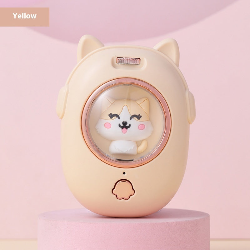 KFX-7259837 Multifunctional Cat and Dog Comb with Laser Teaser, Pink and Yellow Design