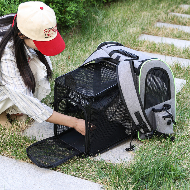 KFX-7260477 Expandable Cat Backpack and Diaper Bag in Various Colors