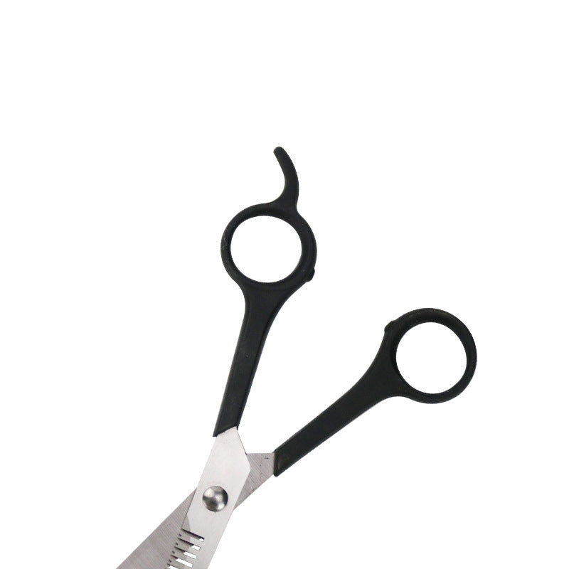 KFX-7262013 Professional Pet Thinning Shears - 17cm Stainless Steel Dog and Cat Grooming Scissors