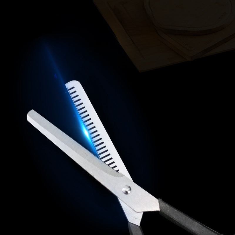 KFX-7262013 Professional Pet Thinning Shears - 17cm Stainless Steel Dog and Cat Grooming Scissors