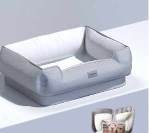 KFX-7262269 Latex Pet Kennel with Optional Ice Pad and Blankets in Multiple Sizes