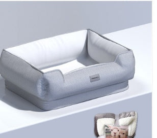 KFX-7262269 Latex Pet Kennel with Optional Ice Pad and Blankets in Multiple Sizes