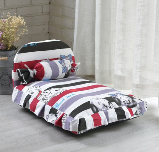 KFX-7264061 Detachable Pet Nest Bed for Small Dogs and Cats - Winter Supplies, 55*40cm, 60*50cm, 80*60cm