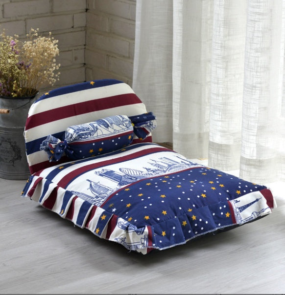 KFX-7264061 Detachable Pet Nest Bed for Small Dogs and Cats - Winter Supplies, 55*40cm, 60*50cm, 80*60cm