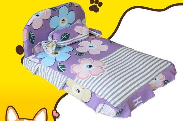 KFX-7264061 Detachable Pet Nest Bed for Small Dogs and Cats - Winter Supplies, 55*40cm, 60*50cm, 80*60cm