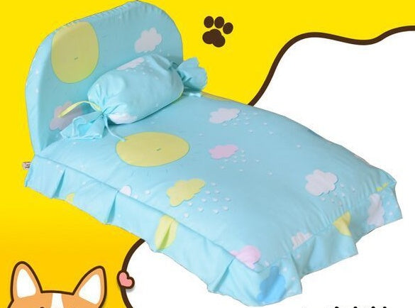 KFX-7264061 Detachable Pet Nest Bed for Small Dogs and Cats - Winter Supplies, 55*40cm, 60*50cm, 80*60cm