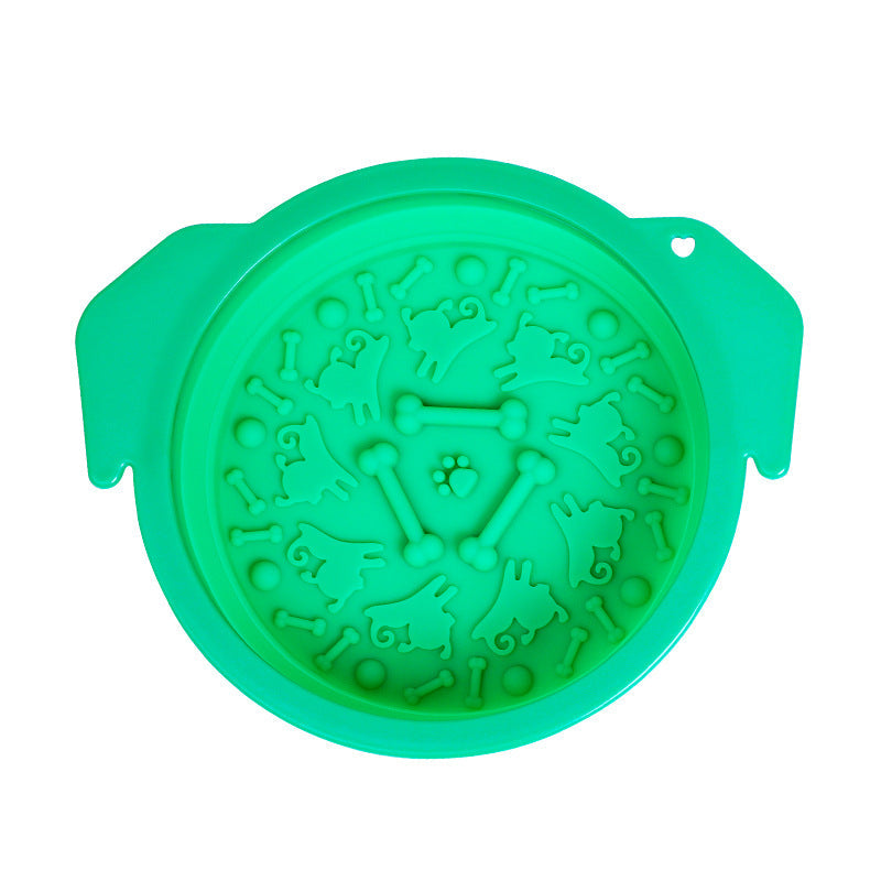 KFX-7267773 Multi-functional Silicone Suction Cup Lick Pad and Slow Feeder Bowl