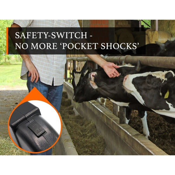 KFX-7269437 Handheld Electric Cattle and Pig Repeller - Safe Livestock Moving Tool