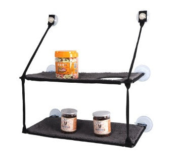 KFX-7271357 Removable and Washable Cat Hammock with Super Suction Cups for Window Sills
