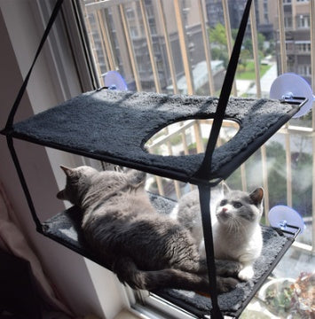 KFX-7271357 Removable and Washable Cat Hammock with Super Suction Cups for Window Sills