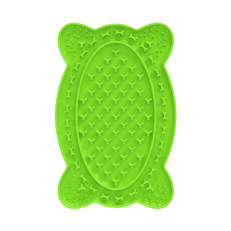 KFX-7273533 Silicone Pet Licking Mat for Dogs - Food Grade, Non-Toxic, Easy Clean