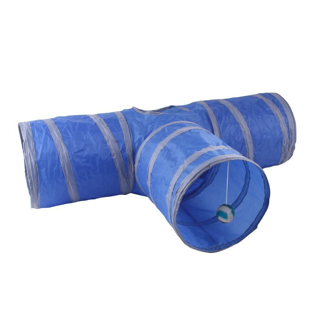 KFX-7274557 Pet Training Tunnel for Dogs and Cats - Multiple Styles Available in Durable Polyester