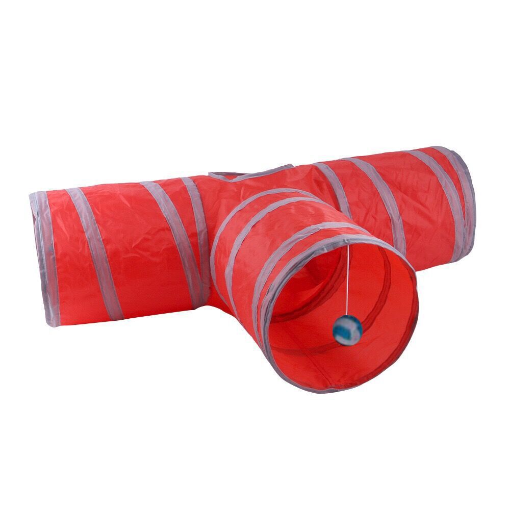 KFX-7274557 Pet Training Tunnel for Dogs and Cats - Multiple Styles Available in Durable Polyester