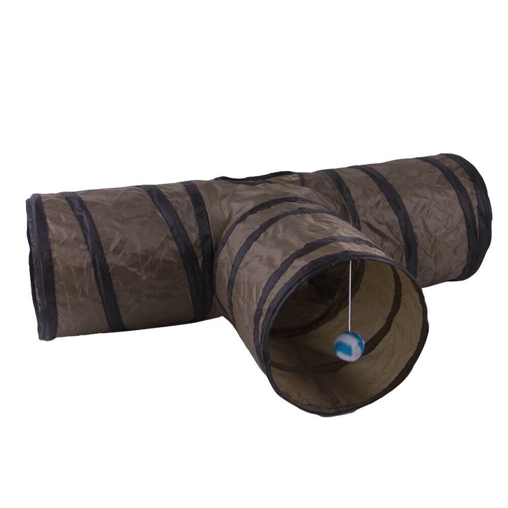 KFX-7274557 Pet Training Tunnel for Dogs and Cats - Multiple Styles Available in Durable Polyester
