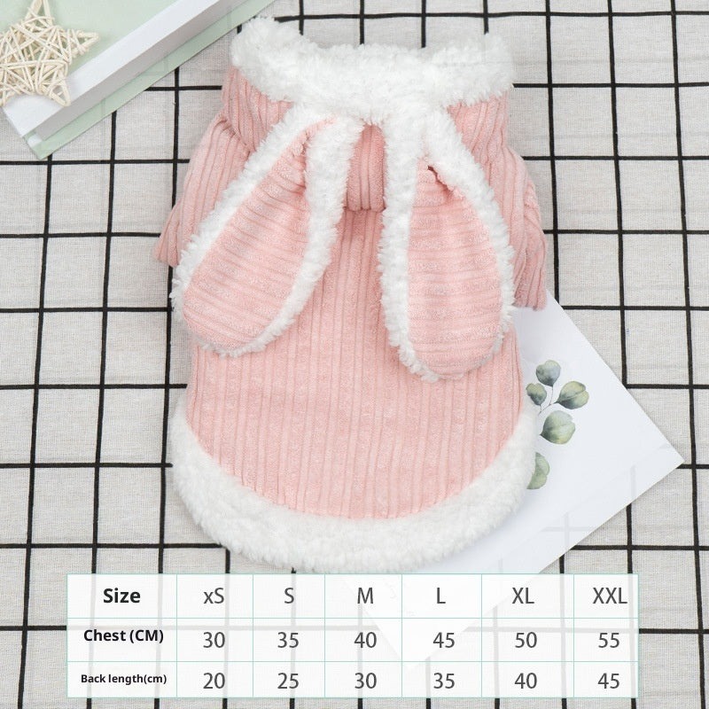 KFX-7275325 Personalized Thickened Polyester Casual Clothes for Pets