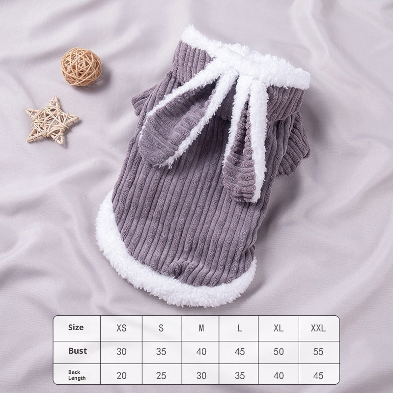 KFX-7275325 Personalized Thickened Polyester Casual Clothes for Pets