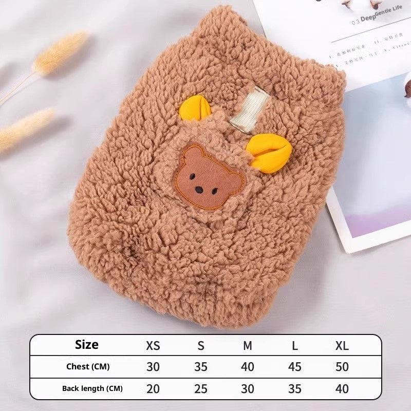 KFX-7275325 Personalized Thickened Polyester Casual Clothes for Pets