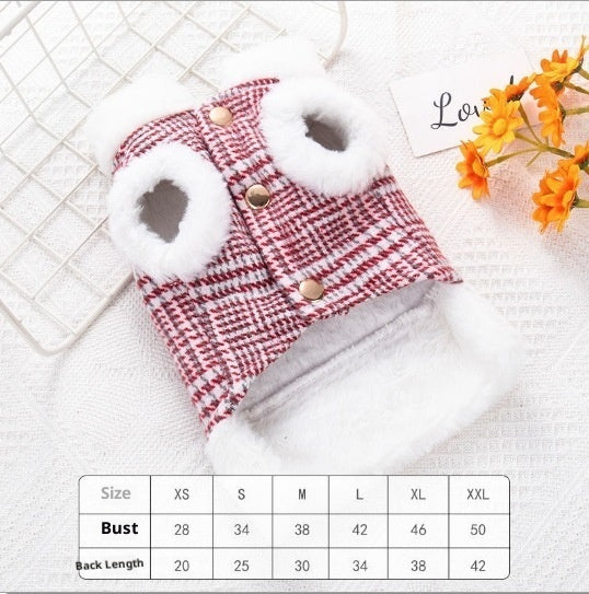 KFX-7275325 Personalized Thickened Polyester Casual Clothes for Pets