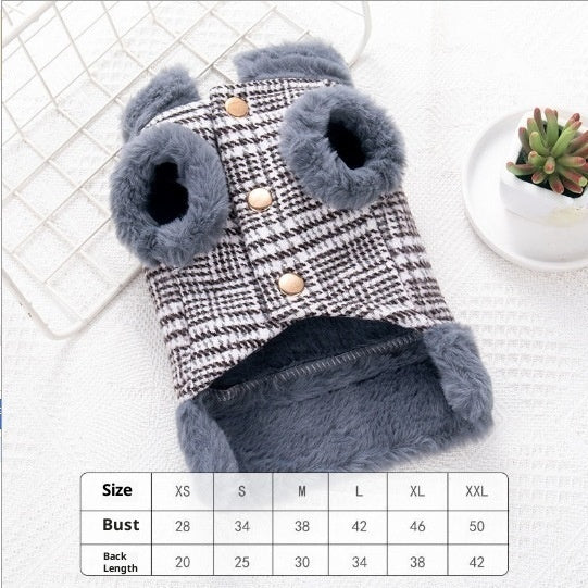 KFX-7275325 Personalized Thickened Polyester Casual Clothes for Pets