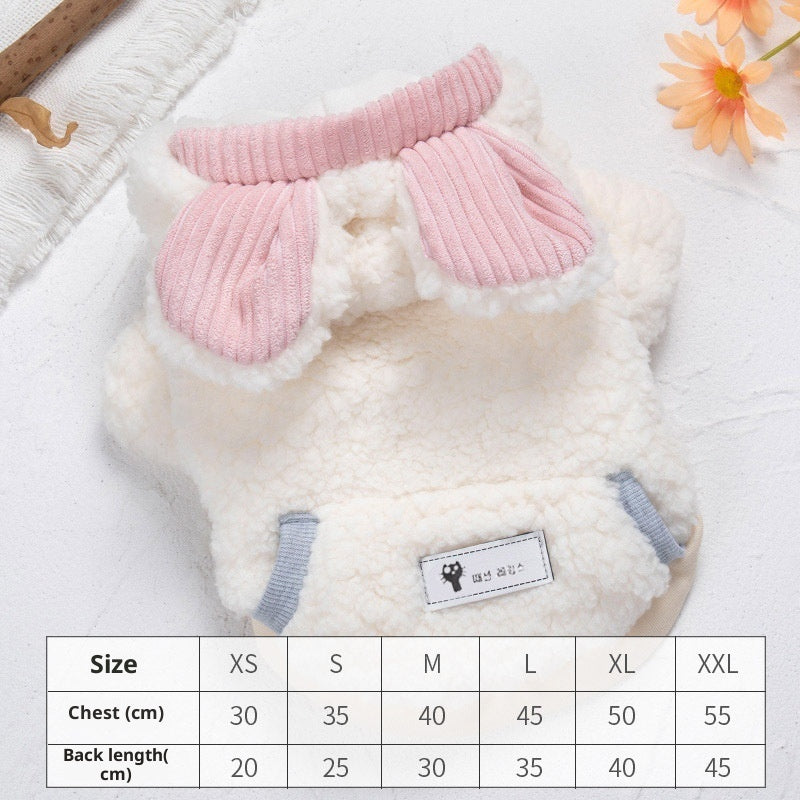 KFX-7275325 Personalized Thickened Polyester Casual Clothes for Pets