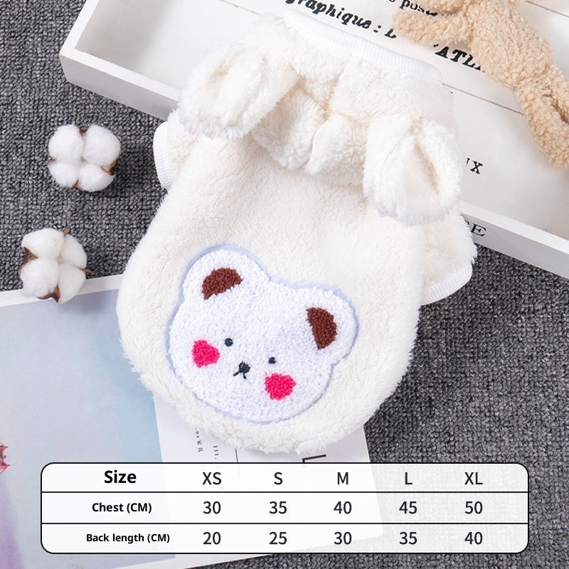 KFX-7275325 Personalized Thickened Polyester Casual Clothes for Pets