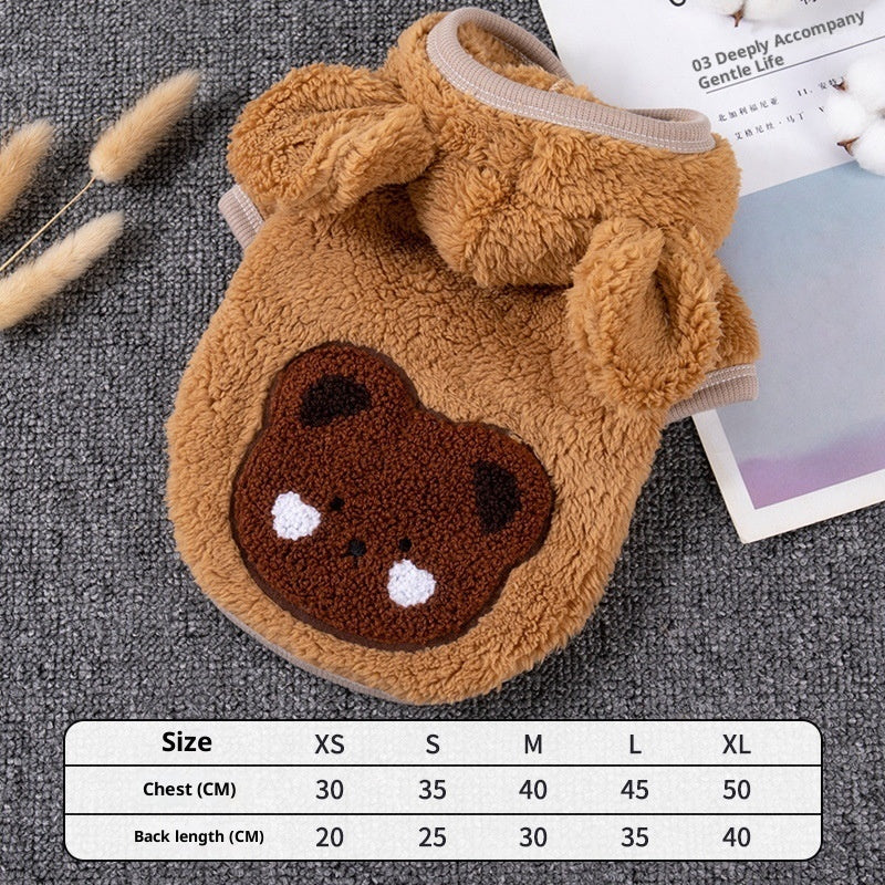KFX-7275325 Personalized Thickened Polyester Casual Clothes for Pets