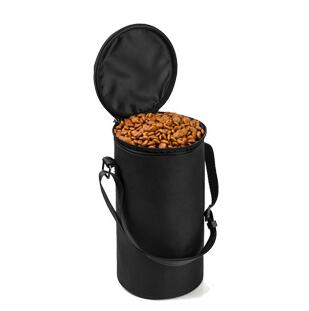 KFX-7275709 Waterproof Dog Food Travel Bag with Feeders and Dry Food Container