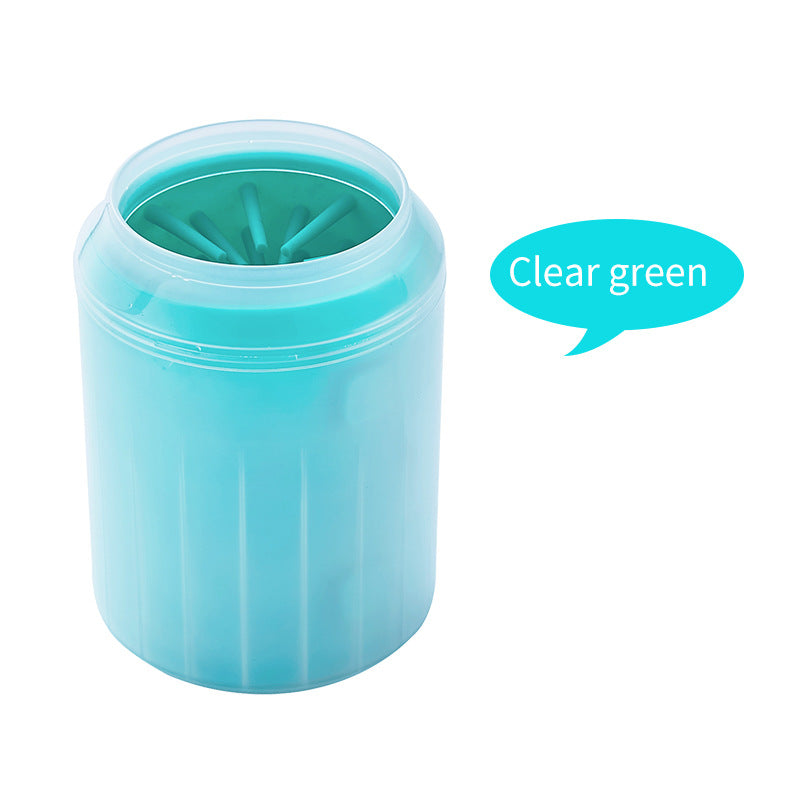 KFX-7277373 Pet Foot Washing Cup - Durable PP Material in Blue, Green, and Orange - Available in Small, Medium, and Large Sizes