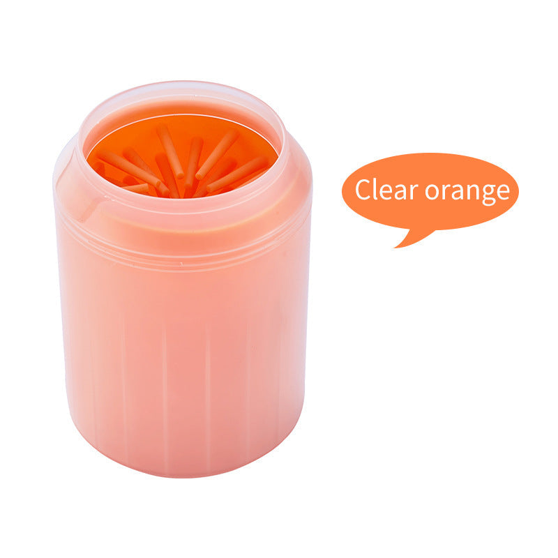 KFX-7277373 Pet Foot Washing Cup - Durable PP Material in Blue, Green, and Orange - Available in Small, Medium, and Large Sizes