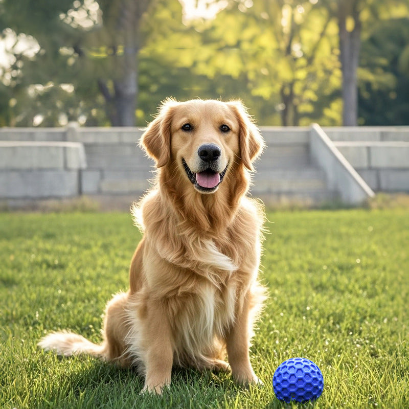 KFX-7278141 Durable Squeaky Balls for Large Dogs - Indestructible Interactive Toy for Aggressive Chewers
