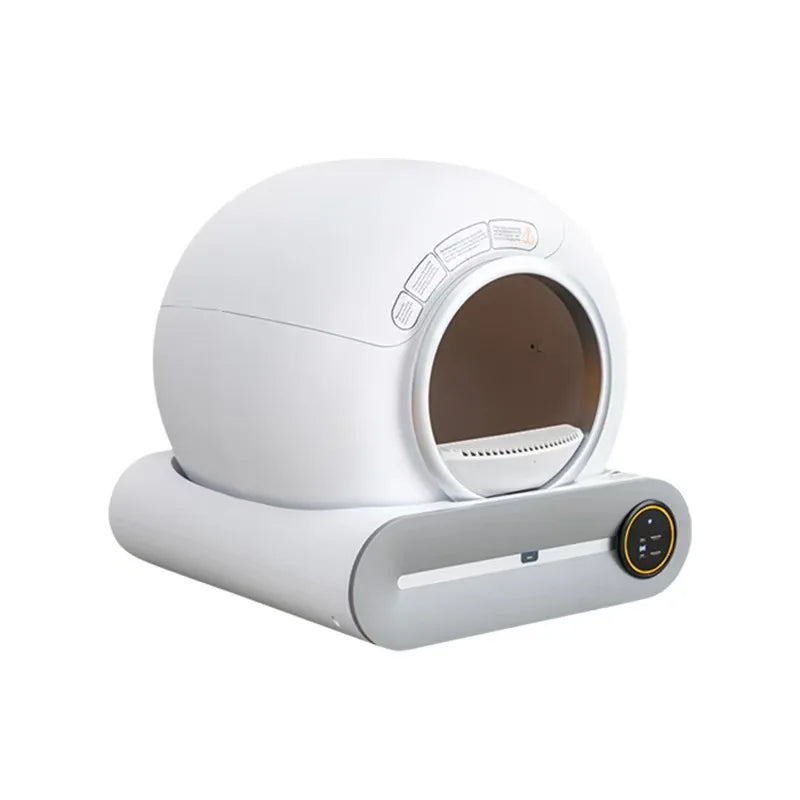 KFX-727891 Smart Self-Cleaning Cat Litter Box with Wi-Fi Connectivity and Eco-Friendly Design
