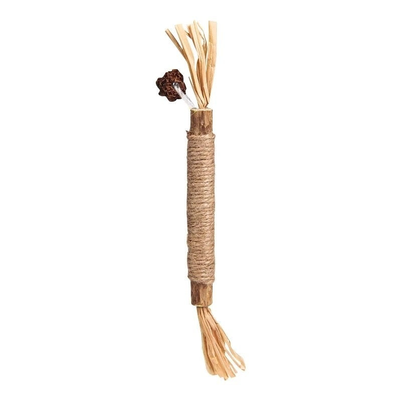 KFX-7283901 Catnip Teething Sticks for Cats - Set of 3 Sisal Pet Toys in Various Sizes