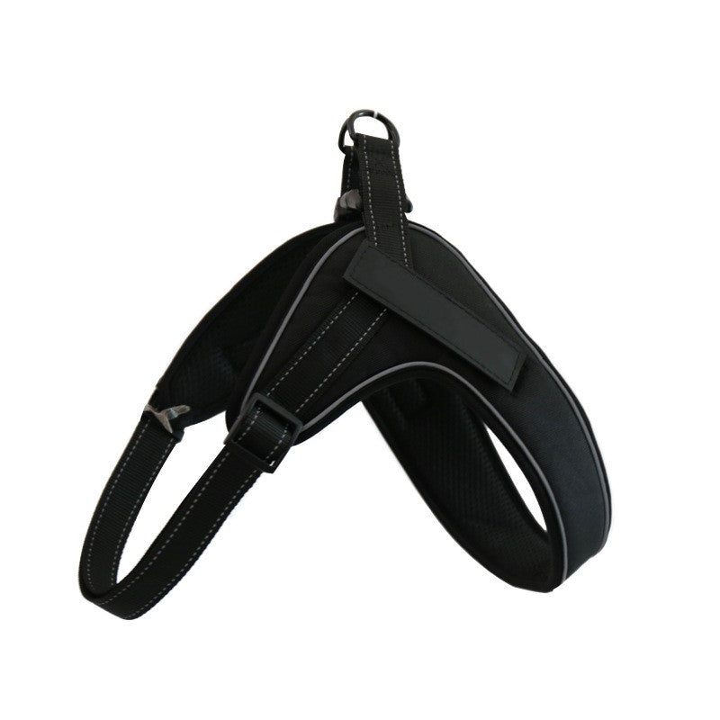 KFX-7287101 Breathable Reflective Dog Harness Vest with Adjustable Metal Buckle and Personalized Fit