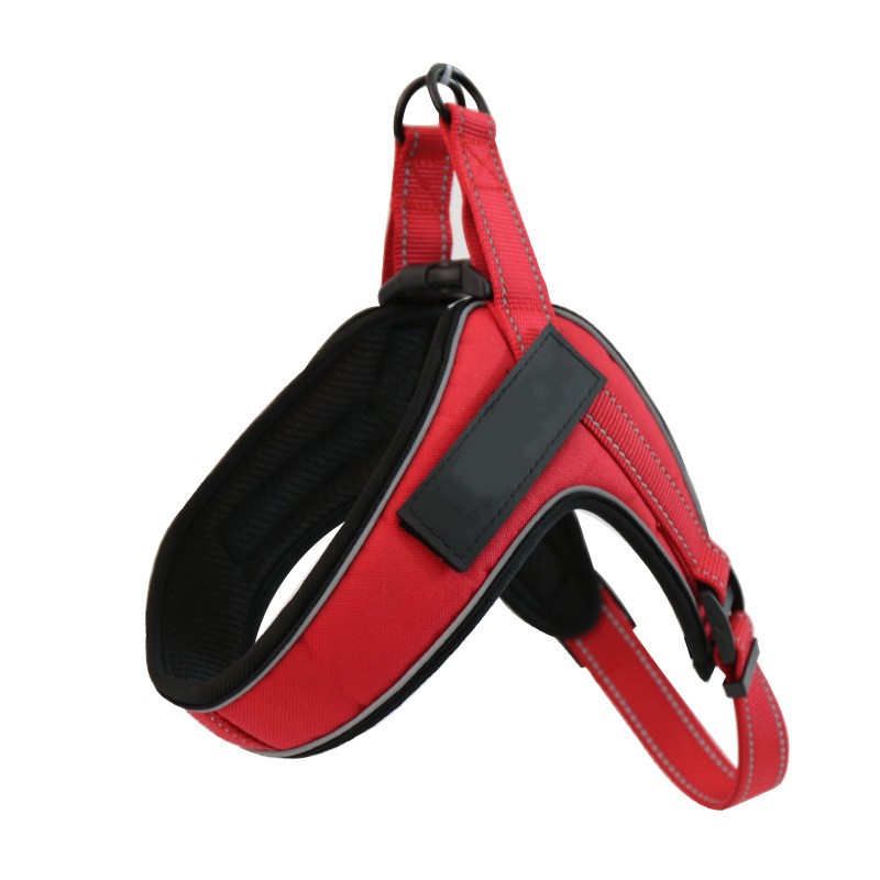 KFX-7287101 Breathable Reflective Dog Harness Vest with Adjustable Metal Buckle and Personalized Fit