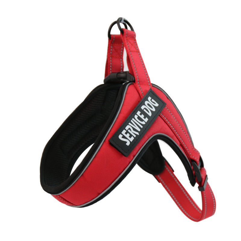 KFX-7287101 Breathable Reflective Dog Harness Vest with Adjustable Metal Buckle and Personalized Fit