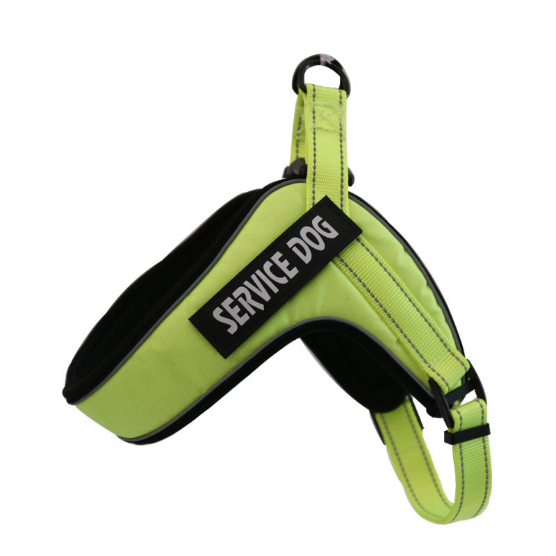 KFX-7287101 Breathable Reflective Dog Harness Vest with Adjustable Metal Buckle and Personalized Fit