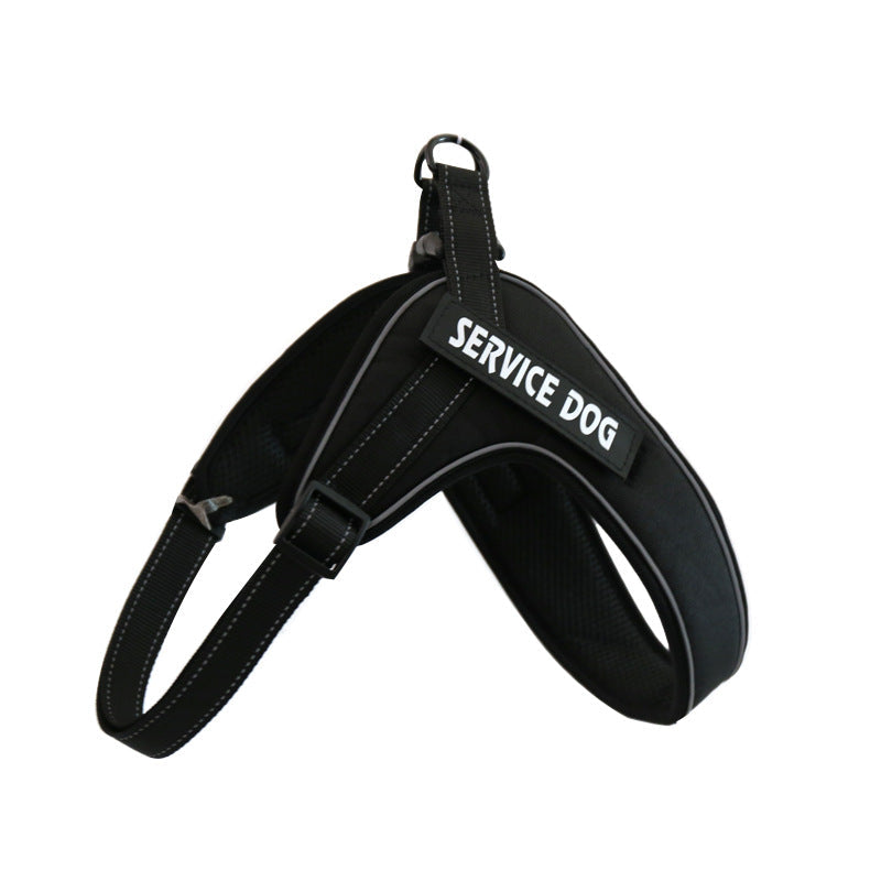 KFX-7287101 Breathable Reflective Dog Harness Vest with Adjustable Metal Buckle and Personalized Fit