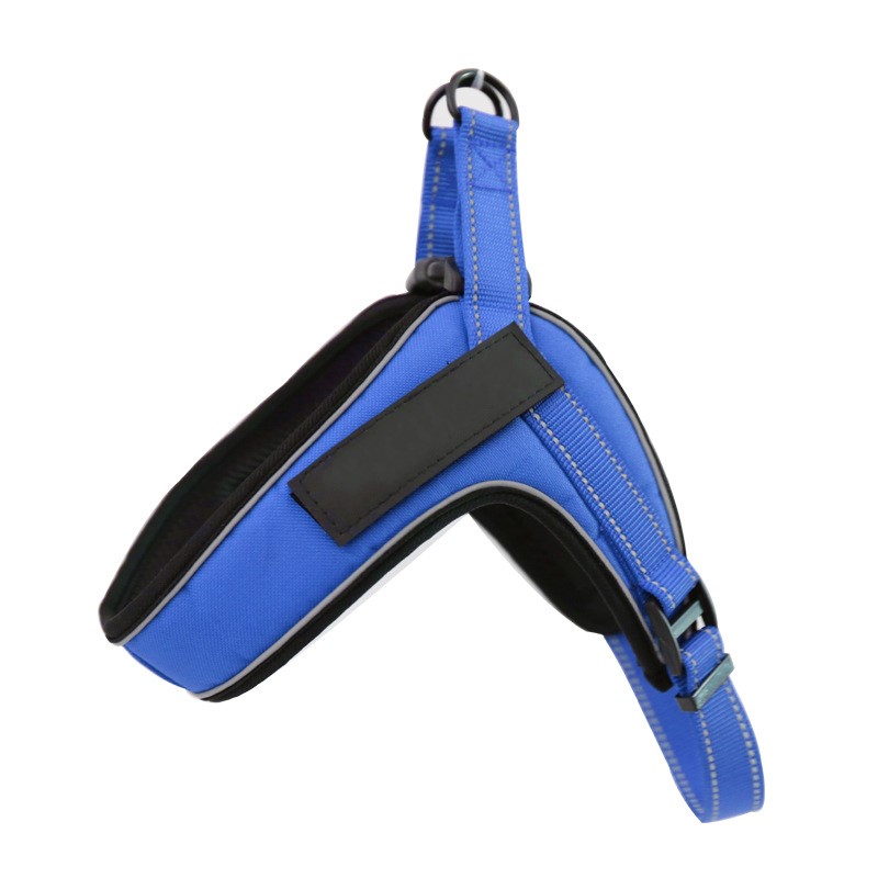KFX-7287101 Breathable Reflective Dog Harness Vest with Adjustable Metal Buckle and Personalized Fit