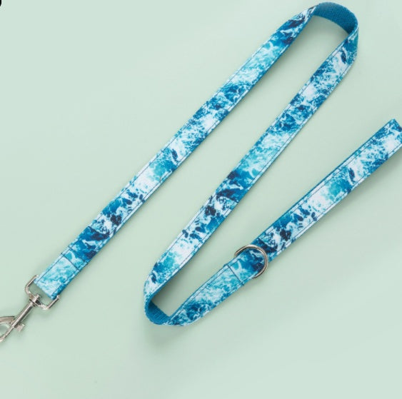 KFX-7290813 Dog Collar and Towing Rope Set - Durable Polyester for Comfortable Walks