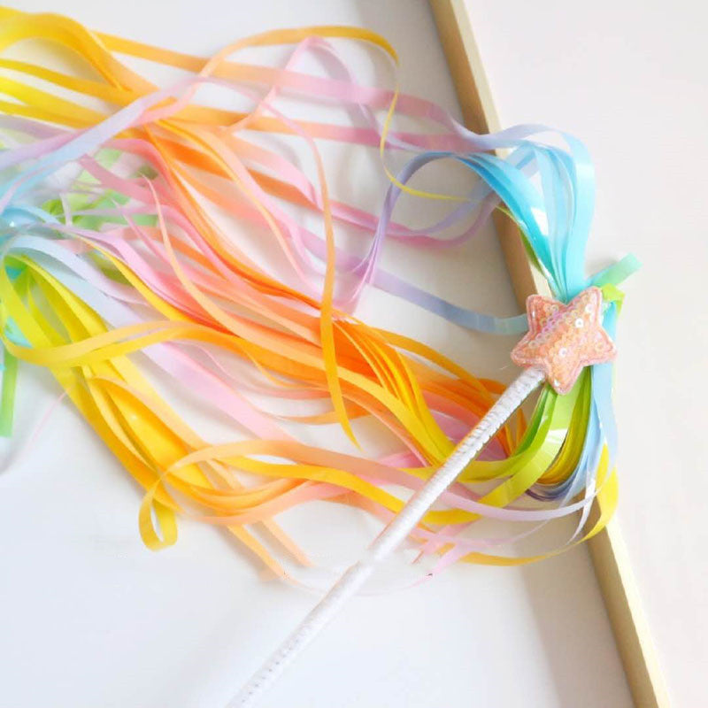 KFX-7291837 Feather Fairy Tassel Play Set for Cats - Colorful Designs with Sound, 30-40cm Length