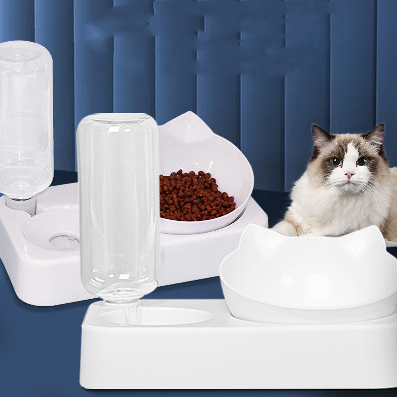 KFX-7296957 Anti-Tipping Dog and Cat Food Bowls - Plastic, Small & Large Sizes Available