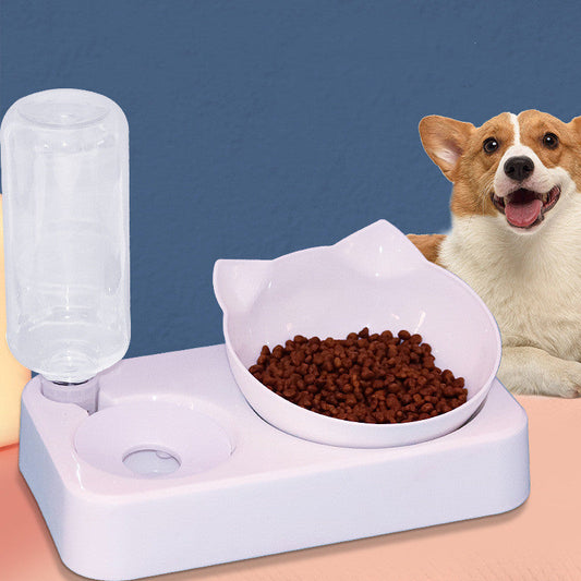 KFX-7296957 Anti-Tipping Dog and Cat Food Bowls - Plastic, Small & Large Sizes Available