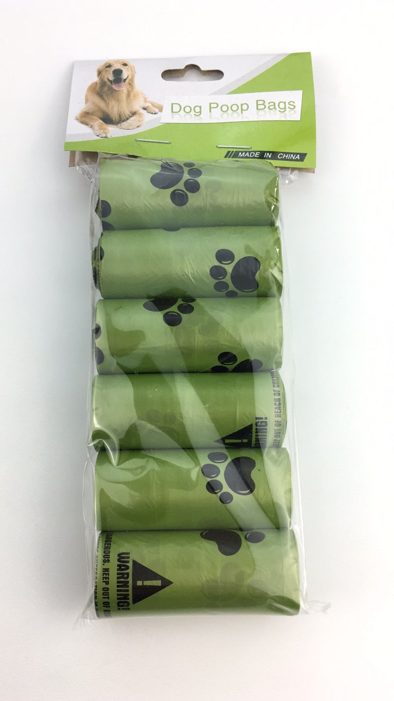 KFX-7299005 Eco-Friendly Dog Waste Bags - 4, 6, & 8 Roll Options with Biodegradable Material