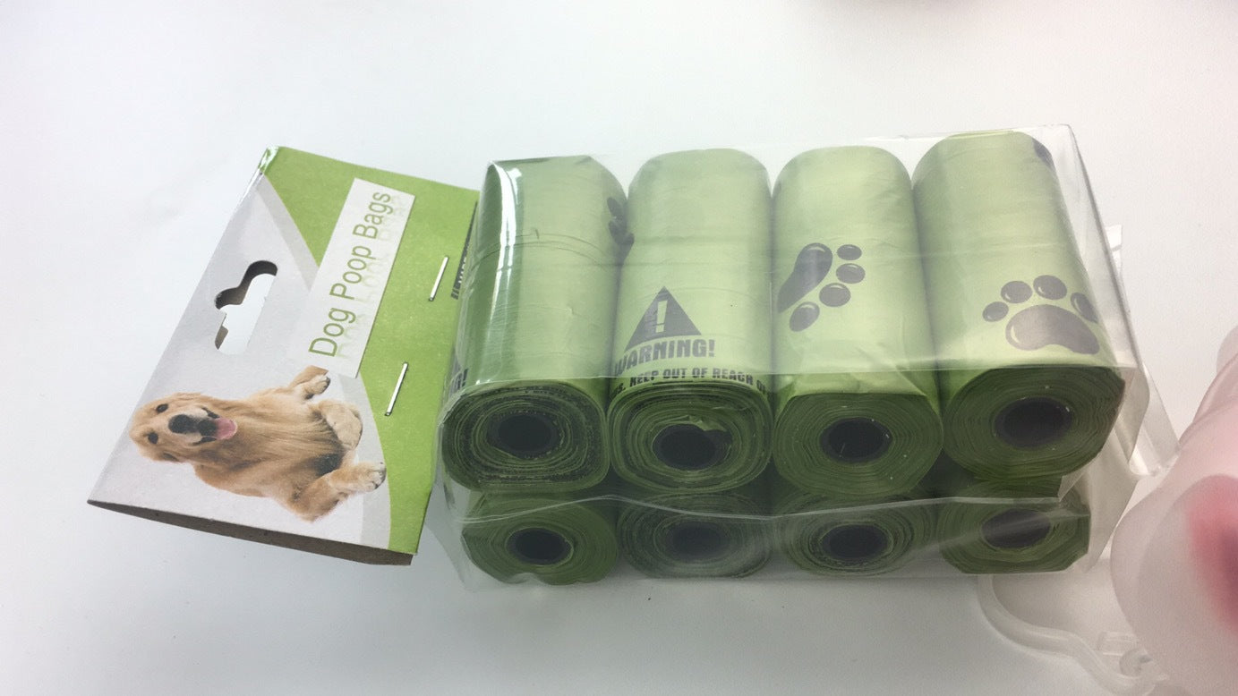 KFX-7299005 Eco-Friendly Dog Waste Bags - 4, 6, & 8 Roll Options with Biodegradable Material