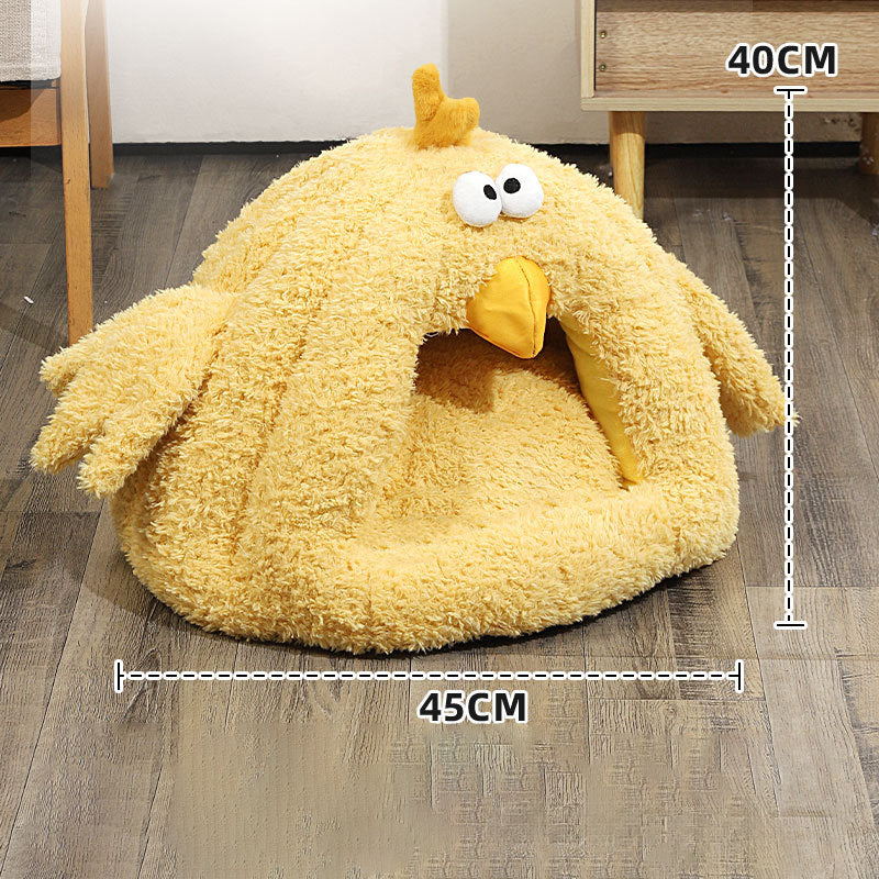 KFX-7300797 Cozy Cold-Proof Cat Nest for Fall and Winter - Available in Medium and Large Sizes