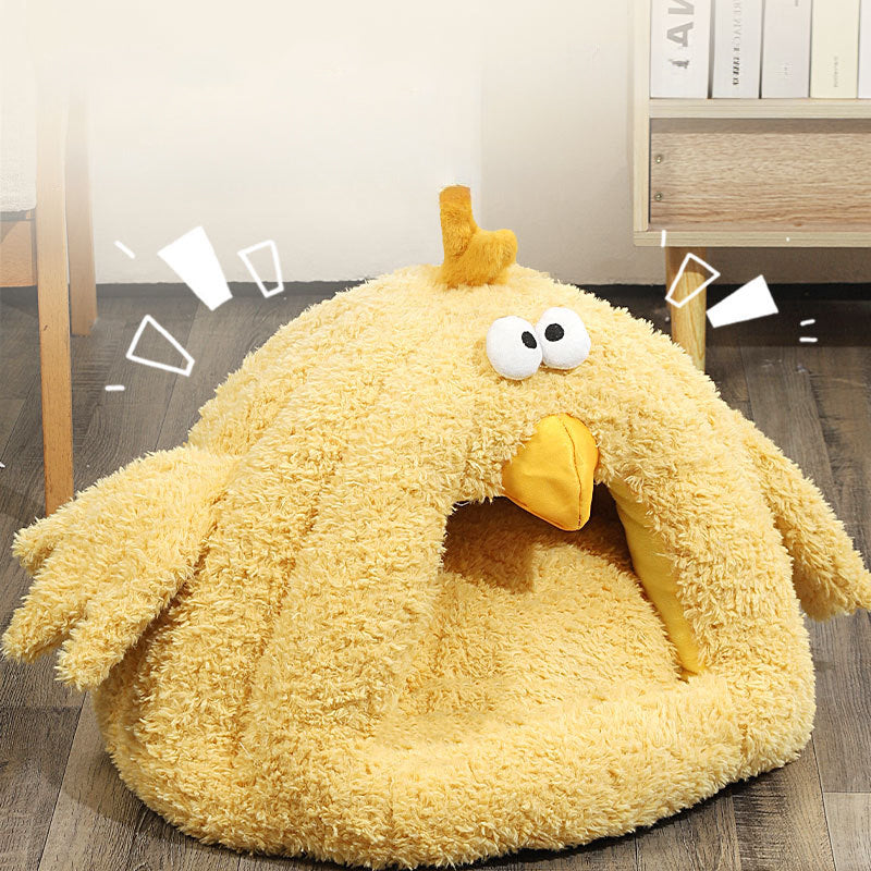 KFX-7300797 Cozy Cold-Proof Cat Nest for Fall and Winter - Available in Medium and Large Sizes