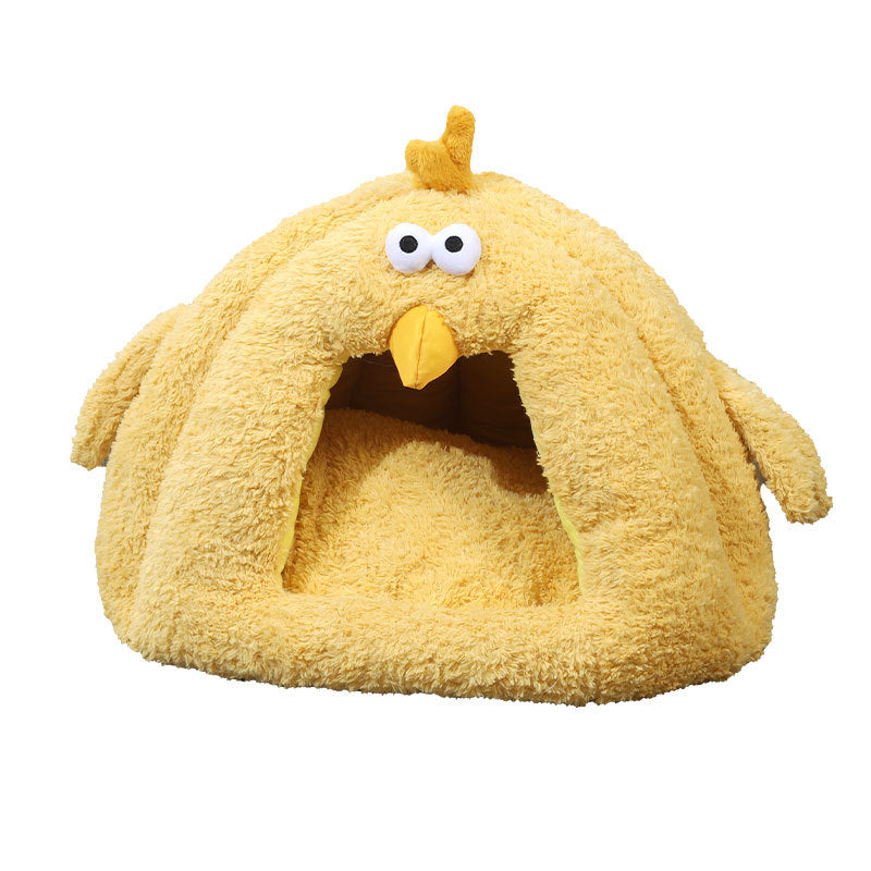 KFX-7300797 Cozy Cold-Proof Cat Nest for Fall and Winter - Available in Medium and Large Sizes