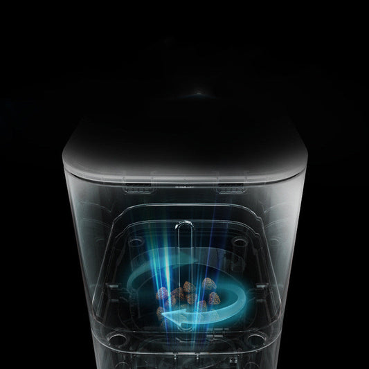 KFX-7306301 Automatic Pet Feeder with 4L Capacity, APP & Manual Control, WiFi & Bluetooth Connectivity