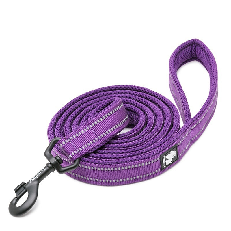 KFX-7312061 Soft Mesh Pet Dog Hand-Holding Rope in Various Colors