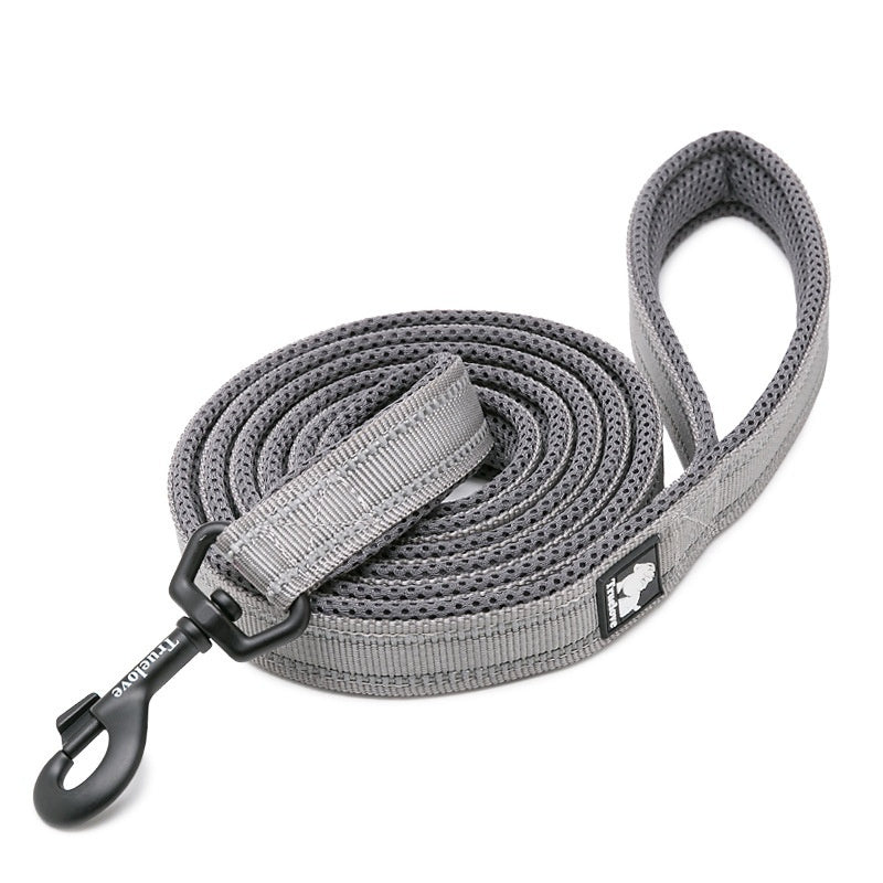 KFX-7312061 Soft Mesh Pet Dog Hand-Holding Rope in Various Colors